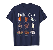 Load image into Gallery viewer, Harry Pawter Cute Kitten Potter Cats T-Shirt For Women