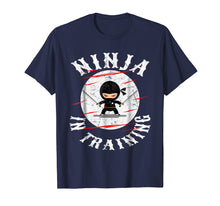 Load image into Gallery viewer, Distressed Ninja in Training Children Funny Kids T-Shirts