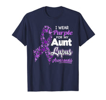 Load image into Gallery viewer, I wear Purple for my Aunt - Lupus Awareness shirt