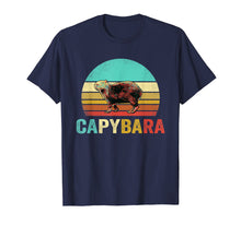 Load image into Gallery viewer, Vintage Capybara Shirt Sunset