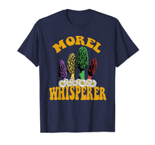 Load image into Gallery viewer, Morel Mushroom Shirt | Funny Retro Vintage MOREL WHISPERER T-Shirt
