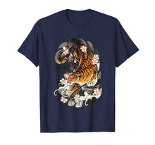 Load image into Gallery viewer, Japanese Tattoo Style Tiger Traditional & T Shirt Design