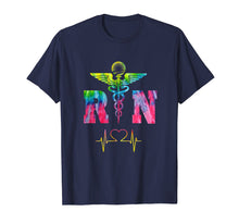 Load image into Gallery viewer, RN Registered Nurse, Health Professional Gift Shirt, Tie Dye