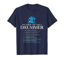 Load image into Gallery viewer, Drummer T-Shirt You're A Drummer If Funny Drum Lover Gift