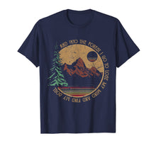 Load image into Gallery viewer, Into The Forest I Go Funny Hiking Camping T-shirt