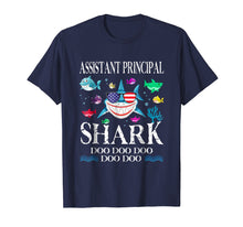 Load image into Gallery viewer, Assistant Principal Shark Doo Doo Doo T-Shirt Gift