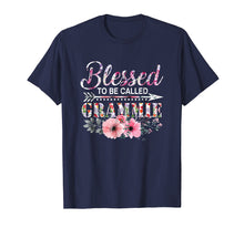 Load image into Gallery viewer, Love Blessed To Be Called Grammie Tshirt Family