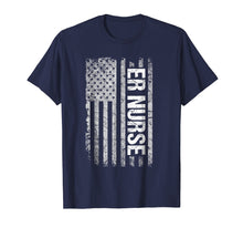 Load image into Gallery viewer, Classic Distressed Flag Shirt for Emergency Room, ER Nurses