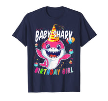 Load image into Gallery viewer, Birthday Girl Baby Shark T-Shirt