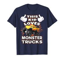 Load image into Gallery viewer, This Kid Loves Monster Trucks T-Shirt