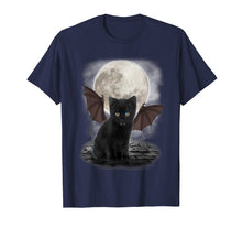 Load image into Gallery viewer, Gothic Bat Cat Shirt Vampire Funny Gifts Cats Lover T-Shirt