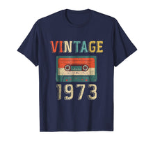 Load image into Gallery viewer, 46th Birthday Gift Vintage 1973 46 Years Old Mixtape T-Shir