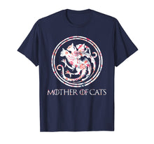 Load image into Gallery viewer, Cat Lovers Shirt - Mother of Cats Mix Flower T-Shirt