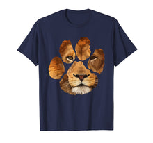 Load image into Gallery viewer, Lion Paw Print Animal T-Shirt