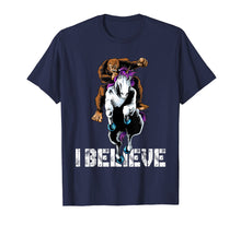 Load image into Gallery viewer, Bigfoot Riding Unicorn Shirt Funny Tshirt Boys Men Kids
