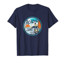 Load image into Gallery viewer, Acadia National Park - Retro Maine Coast Illustrated Shirt