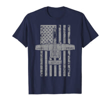 Load image into Gallery viewer, A-10 Thunderbolt II Warthog Vintage Flag Airplane T-Shirt