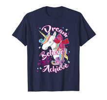 Load image into Gallery viewer, JoJo Siwa Dream Believe Achieve Unicorn Graphic T-Shirt