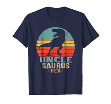 Load image into Gallery viewer, Unclesaurus T Shirt T Rex Uncle Saurus Dinosaur Men
