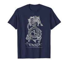 Load image into Gallery viewer, Fenrir T-Shirt Wolf Norse Mythology Viking Odin Thor Tshirt
