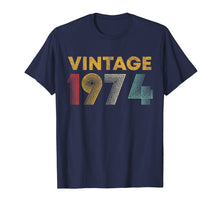 Load image into Gallery viewer, 45th Birthday Gift Idea Vintage 1974 T-Shirt Men Women