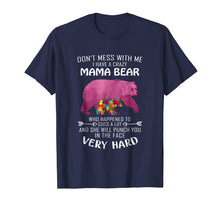 Load image into Gallery viewer, Autism Bear I Have A Crazy Mama Bear Autism Awareness Shirt