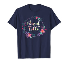 Load image into Gallery viewer, Blessed Lolli T-Shirt With Floral, Heart Mother's Day Gift