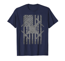 Load image into Gallery viewer, Drone Flag Patriotic Quadcopter UAS UAV Drone Pilot T-Shirt
