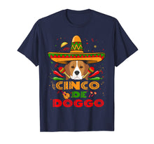 Load image into Gallery viewer, Cinco de Doggo Beagle Dog Shirt Cinco De Mayo T-Shirt