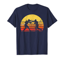 Load image into Gallery viewer, Vintage Retro Boxing Player Boxer Silhouette Sun TShirt Gift
