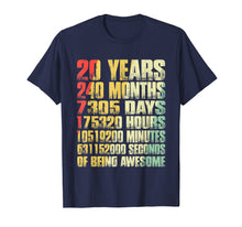Load image into Gallery viewer, Vintage 1999 20th Birthday 20 Yrs Old Months T Shirt Gift