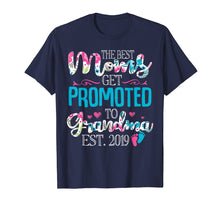 Load image into Gallery viewer, Promoted to Grandma Est 2019 New Grandma T-Shirt Mothes Day