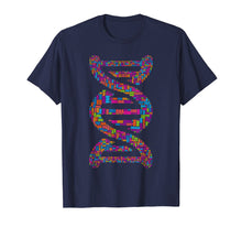 Load image into Gallery viewer, Biology DNA Molecule Word Cloud T-Shirt Science Teacher Gift