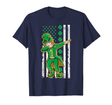 Load image into Gallery viewer, Dabbing Leprechaun Shirt - St Patricks Day Tshirt Gift