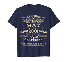 Load image into Gallery viewer, Legends Born In May 2001 18 Yrs Old 18th Birthday Shirt A1
