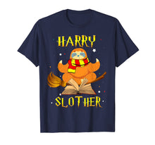 Load image into Gallery viewer, Harry Slother Funny Sloth Harry Magical Wizard Potter Shirt