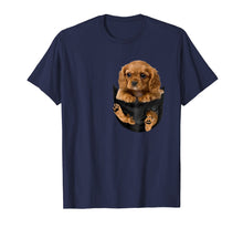 Load image into Gallery viewer, Cocker Spaniel Pocket Puppy T-Shirt - Cocker Spaniel Dog
