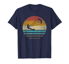 Load image into Gallery viewer, Kiteboarding Shirt Retro Vintage Silhouette Distressed Gift