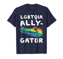 Load image into Gallery viewer, LGBTQIA ALLY-GATOR TSHIRT