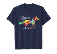 Load image into Gallery viewer, Horse Happiness T shirt Horse gifts Horse shirts Horse lover