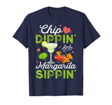 Load image into Gallery viewer, Chip Dippin' And Margarita Sippin' Funny Cinco de Mayo Men T-Shirt