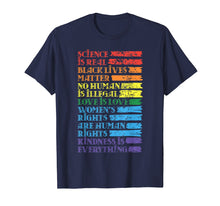 Load image into Gallery viewer, Science is Real Black Lives Matter Tshirt