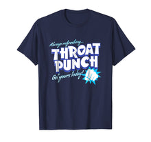 Load image into Gallery viewer, Distressed Refreshing Throat Punch T-Shirt Blue