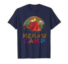 Load image into Gallery viewer, Memaw Camp T-Shirt 2019 Cool Vintage Family Camping Tshirts