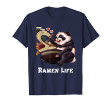 Load image into Gallery viewer, Kawaii Ramen T-Shirt Funny Japanese Asian Noodles Panda Tee