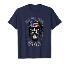 Load image into Gallery viewer, Old Man Club Tshirt Old Man Born in 1963 Shirt