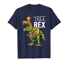 Load image into Gallery viewer, Tree Rex Christmas Shirt T Rex Dinosaur Christmas Gift Boys