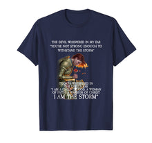 Load image into Gallery viewer, I am the storm tshirt woman