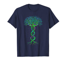 Load image into Gallery viewer, DNA Tree of Life Genetics Colorful Biology Science T-Shirt