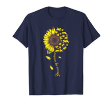 Load image into Gallery viewer, You are my sunshine t-shirt Cat sunflower